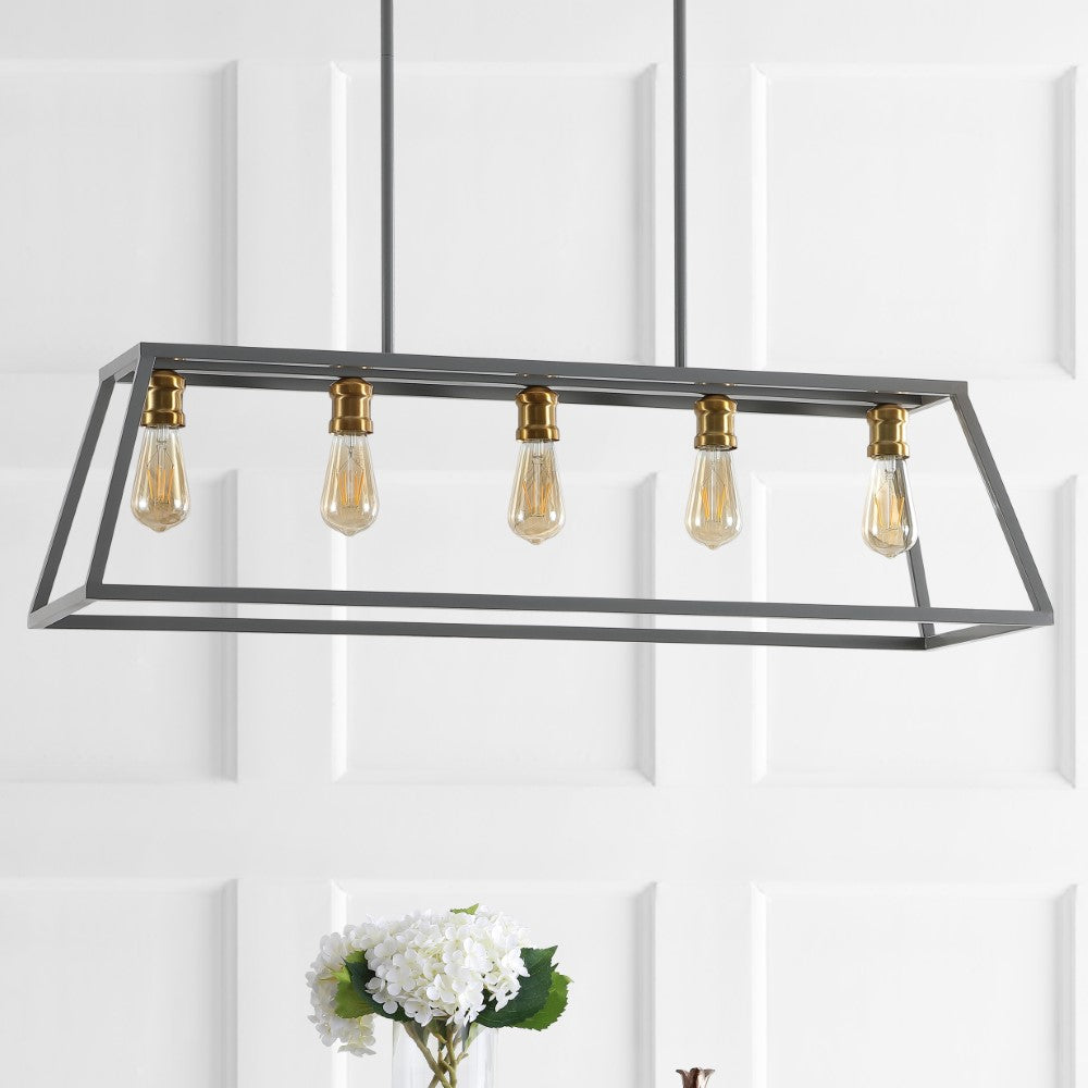 Vintage Adjustable Farmhouse LED Pendant Light - 38