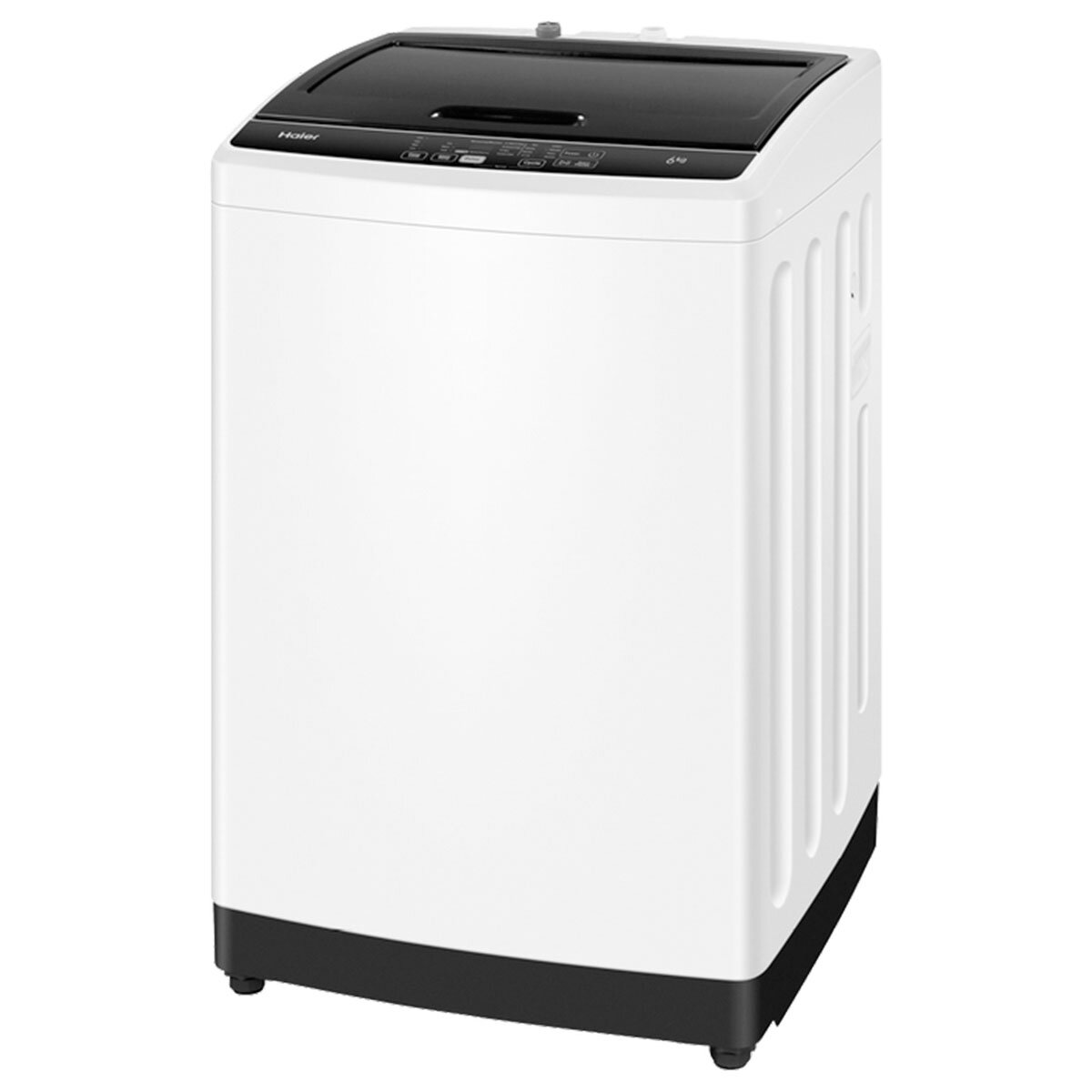 Haier 6kg Top Load Washing Machine HWT60AA1 - Energy Efficient Compact Laundry Washer for Small Apartments & Dorms | Perfect for Everyday Clothes, Bedding & Delicates