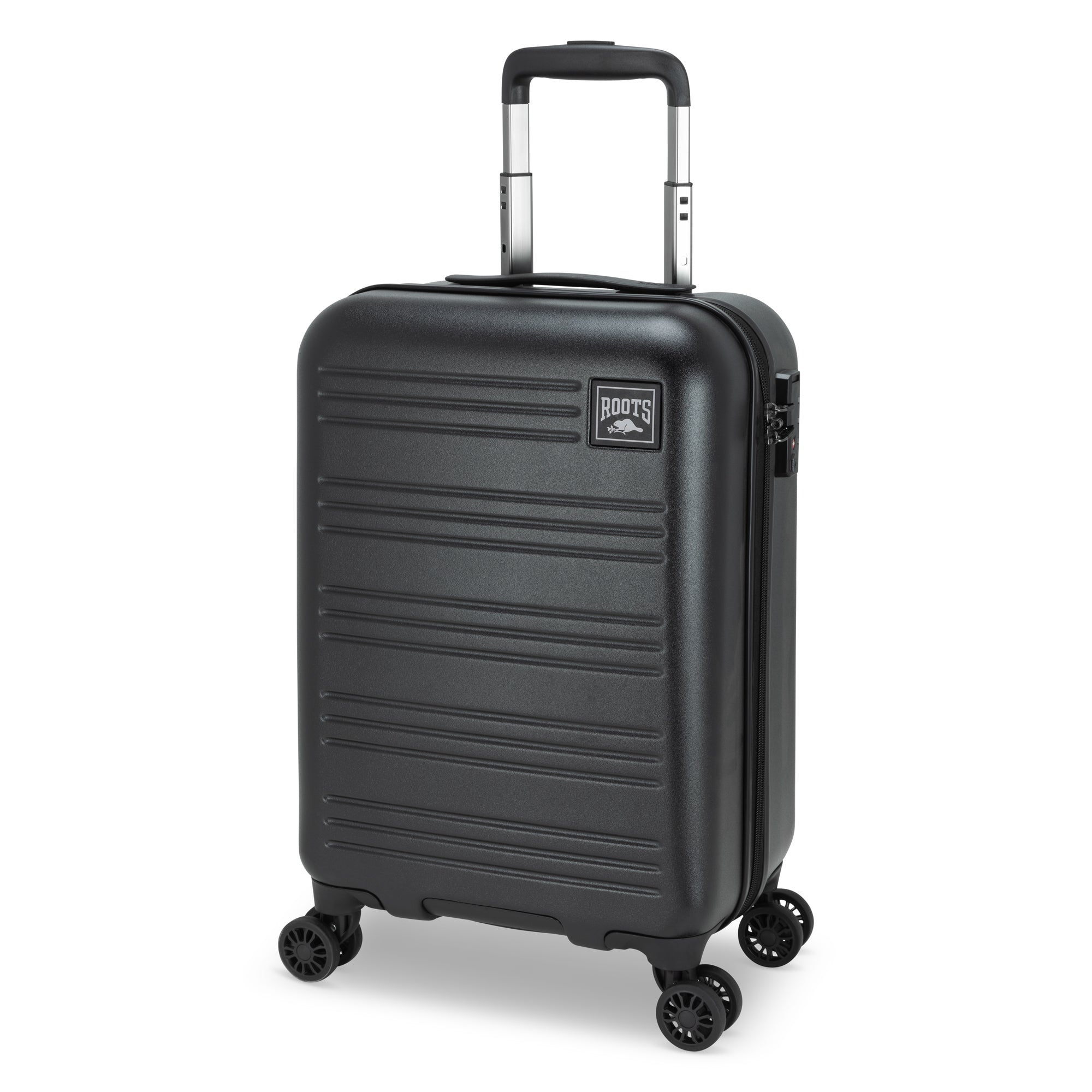 Roots Chalet Spinner Carry On Luggage - Lightweight Expandable Suitcase with 360° Wheels for Air Travel, Business Trips & Weekend Getaways