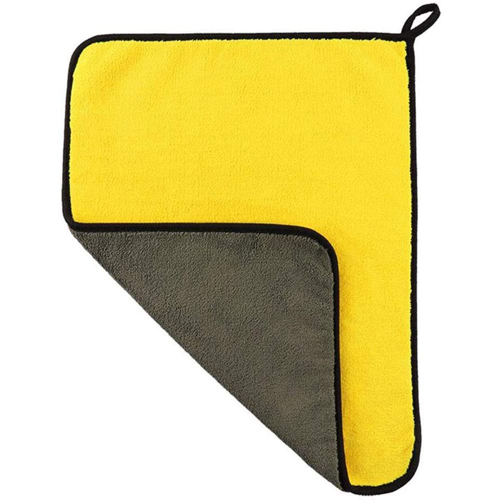 AYCE 3-Pack Double-Sided Microfiber Absorbent Towels - Super Soft Car Wash, Pet Cleaning & Household Cloths - Perfect for Detailing, Bathing Pets & Kitchen Cleaning