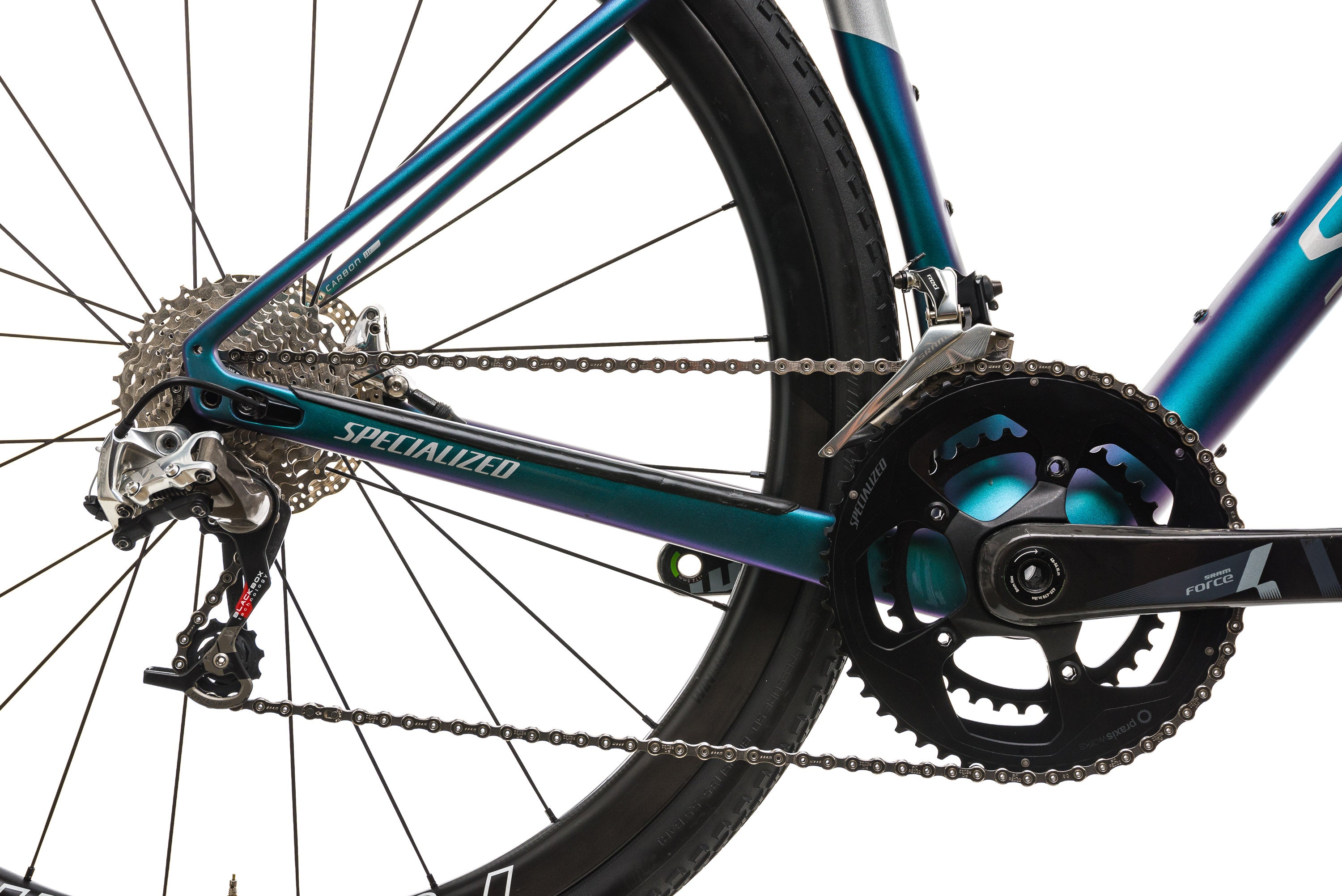 2018 Specialized S-Works Diverge Gravel Bike - 54cm Carbon Frame for Off-Road Adventure & Commuting | Lightweight & Durable Performance Bike for Men & Women