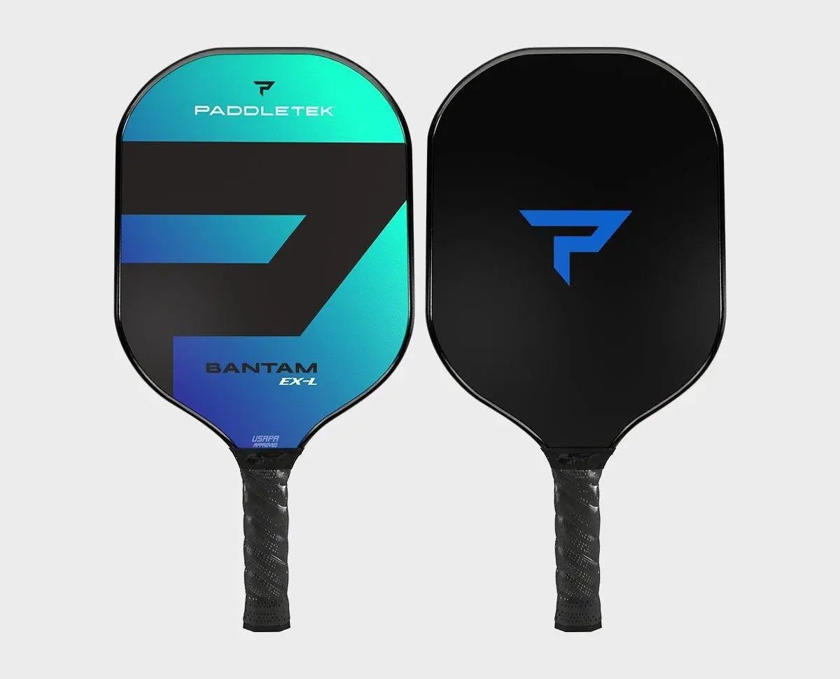 Paddletek Bantam EX-L Pickleball Paddle - Premium Carbon Fiber Face with Polymer Core for Control & Power | Perfect for Tournaments & Recreational Play