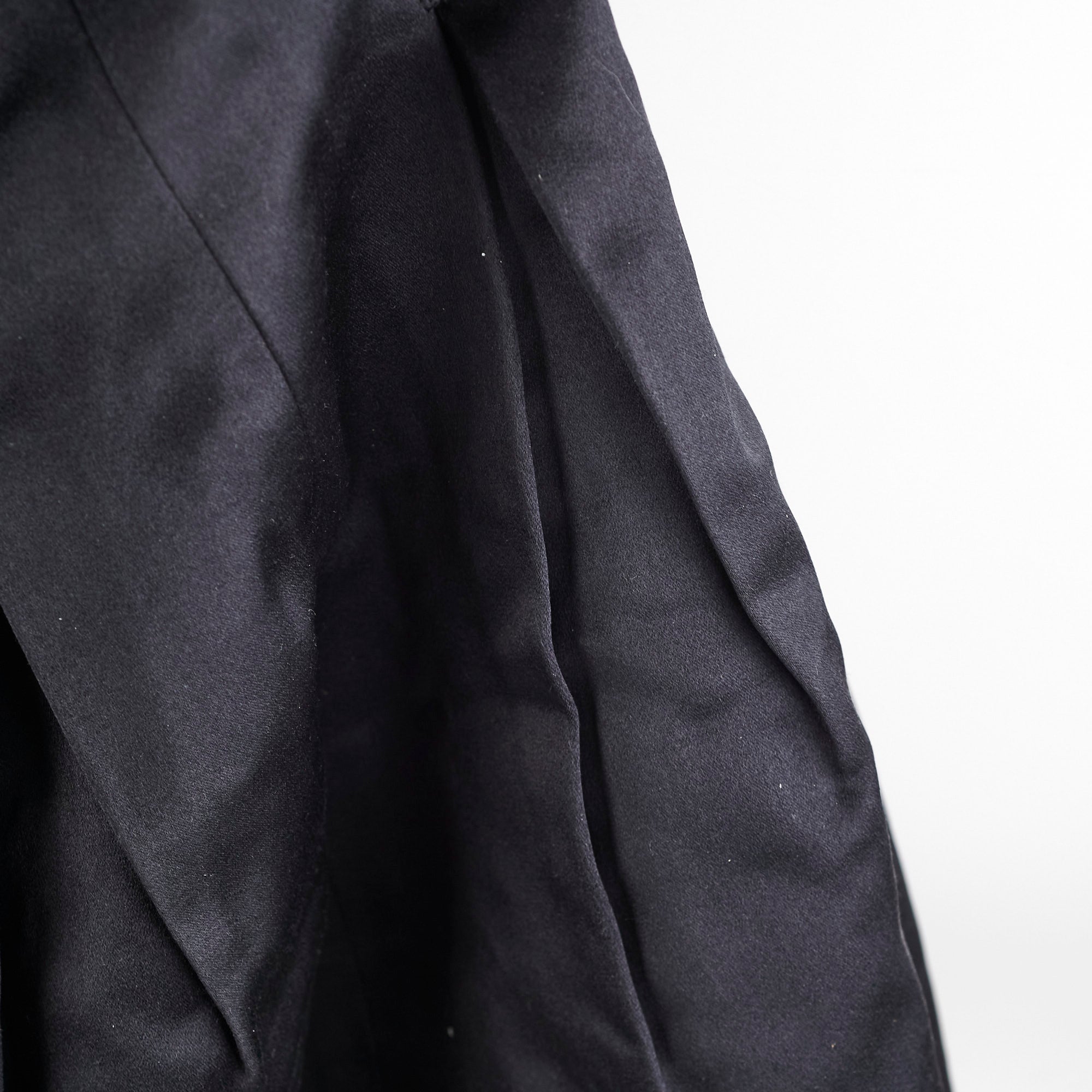 Chanel Black Silk Sequin Long Skirt for Women - Size 40 US (Evening Gown, Party Dress, Formal Occasions)