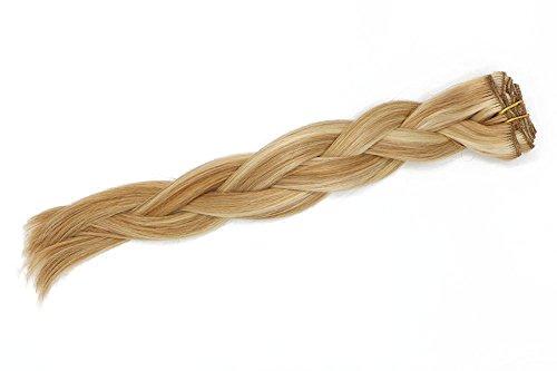 Premium 9A Brazilian Clip-In Human Hair Extensions - 7pcs Double Weft for Instant Volume & Length | Perfect for Weddings, Parties & Everyday Styling