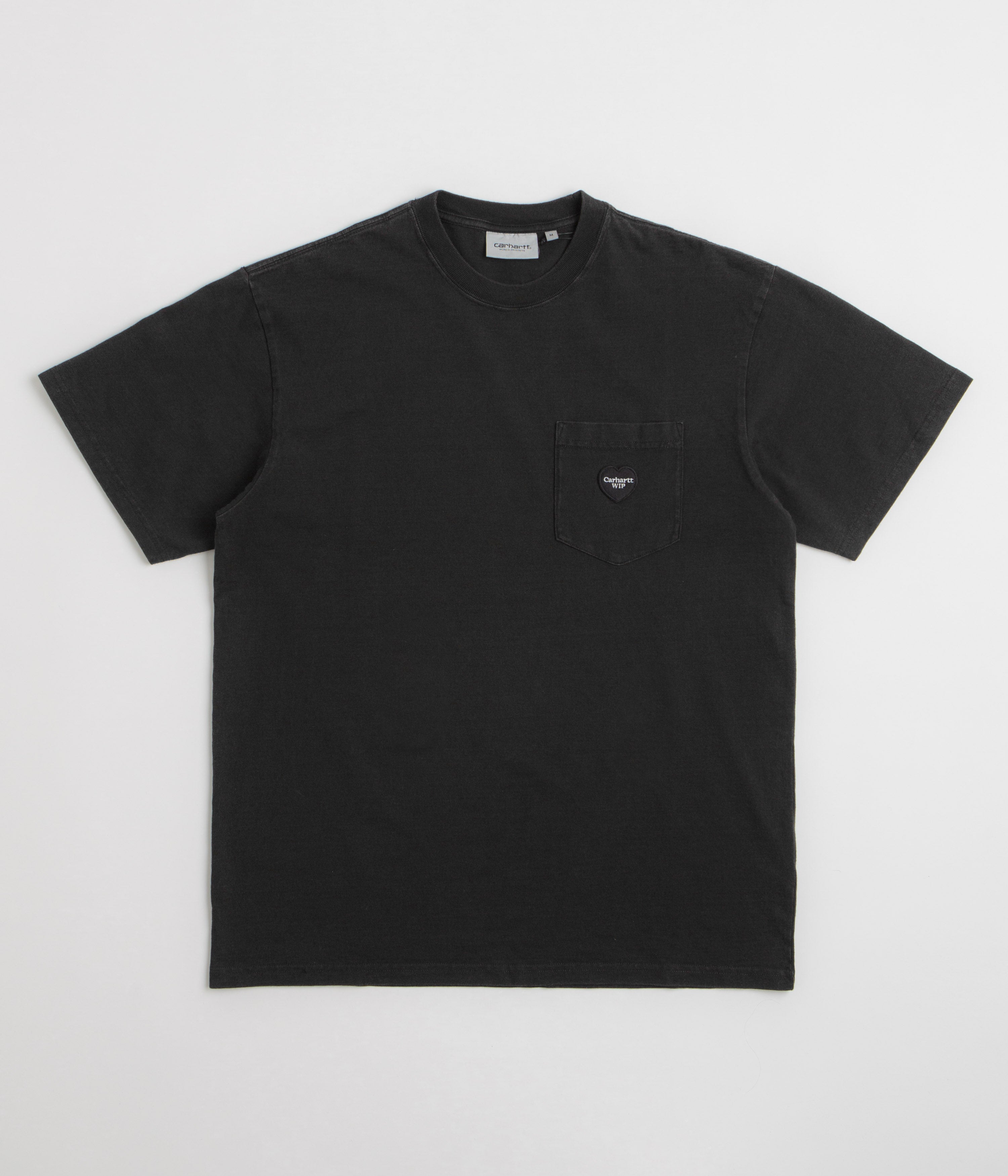 Carhartt Men's Ingo Pocket T-Shirt - Black | Comfortable Short Sleeve Casual Tee for Work & Outdoor Activities