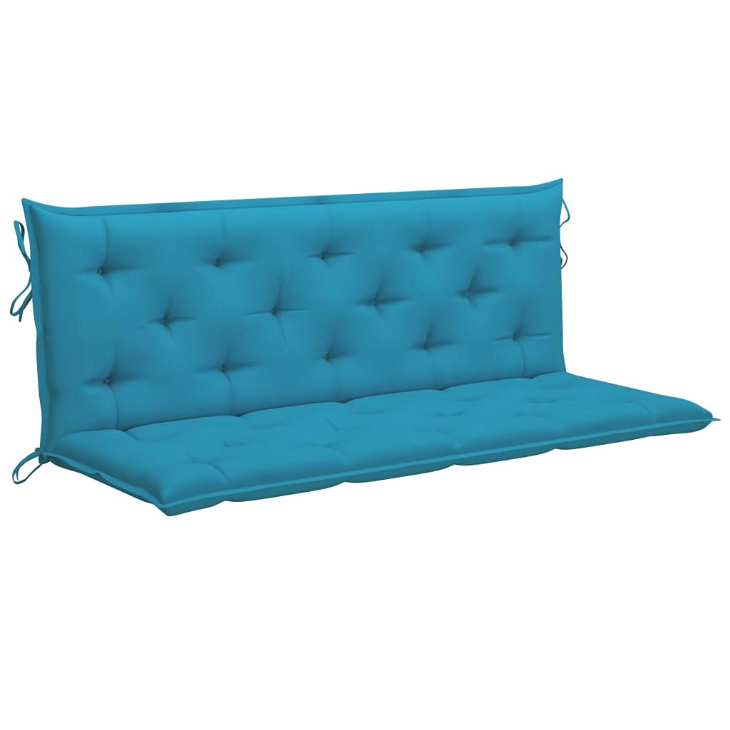 **Fast Shipping Garden Bench Cushion – Replacement Seat Pad for Swing Chairs & Wooden/Metal Benches – Light Blue 59.1