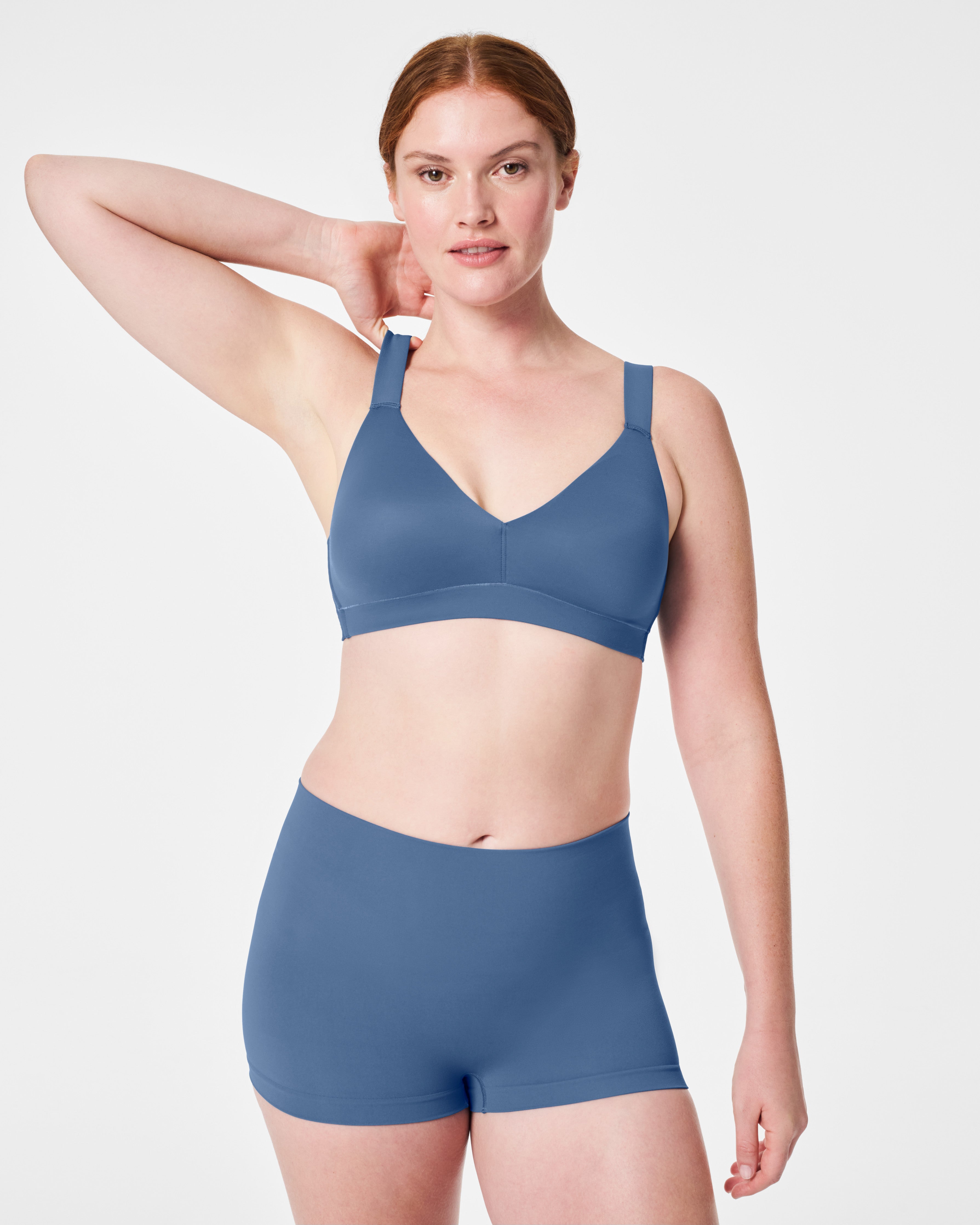 SPANX Smooth Comfort Lightly Lined Bralette - Wireless Support for Everyday Wear, Yoga & Lounge