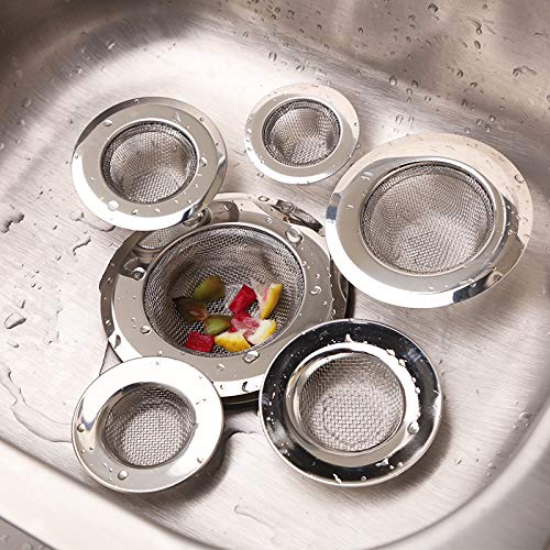 2 Pack Stainless Steel Sink Strainer - 2.13