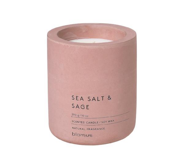 Withered Rose Container - Sea Salt and Sage Fragrance - Lg