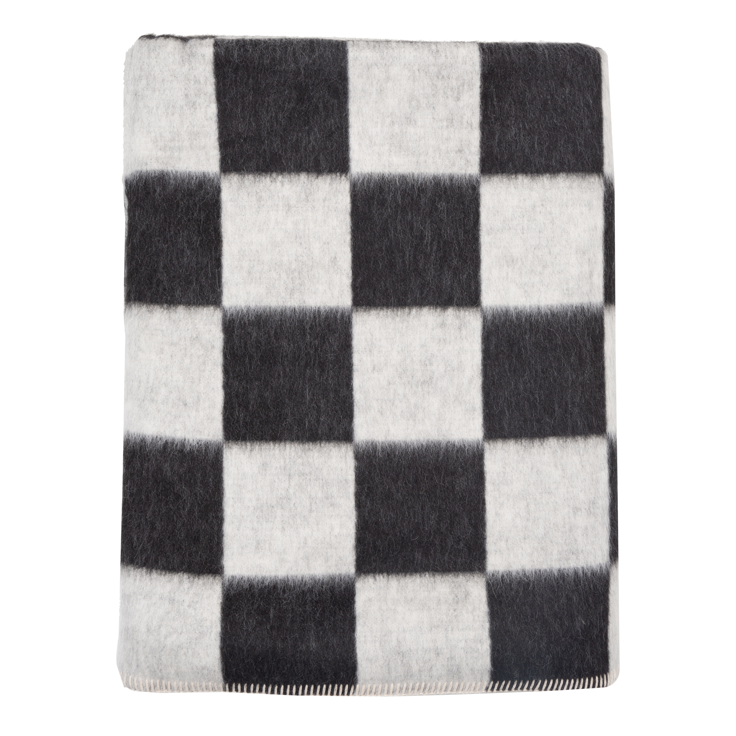 Crosby Check Throw Blanket - Soft Plaid Fleece Throw for Couch, Bed & Travel - Cozy Winter & Fall Home Decor