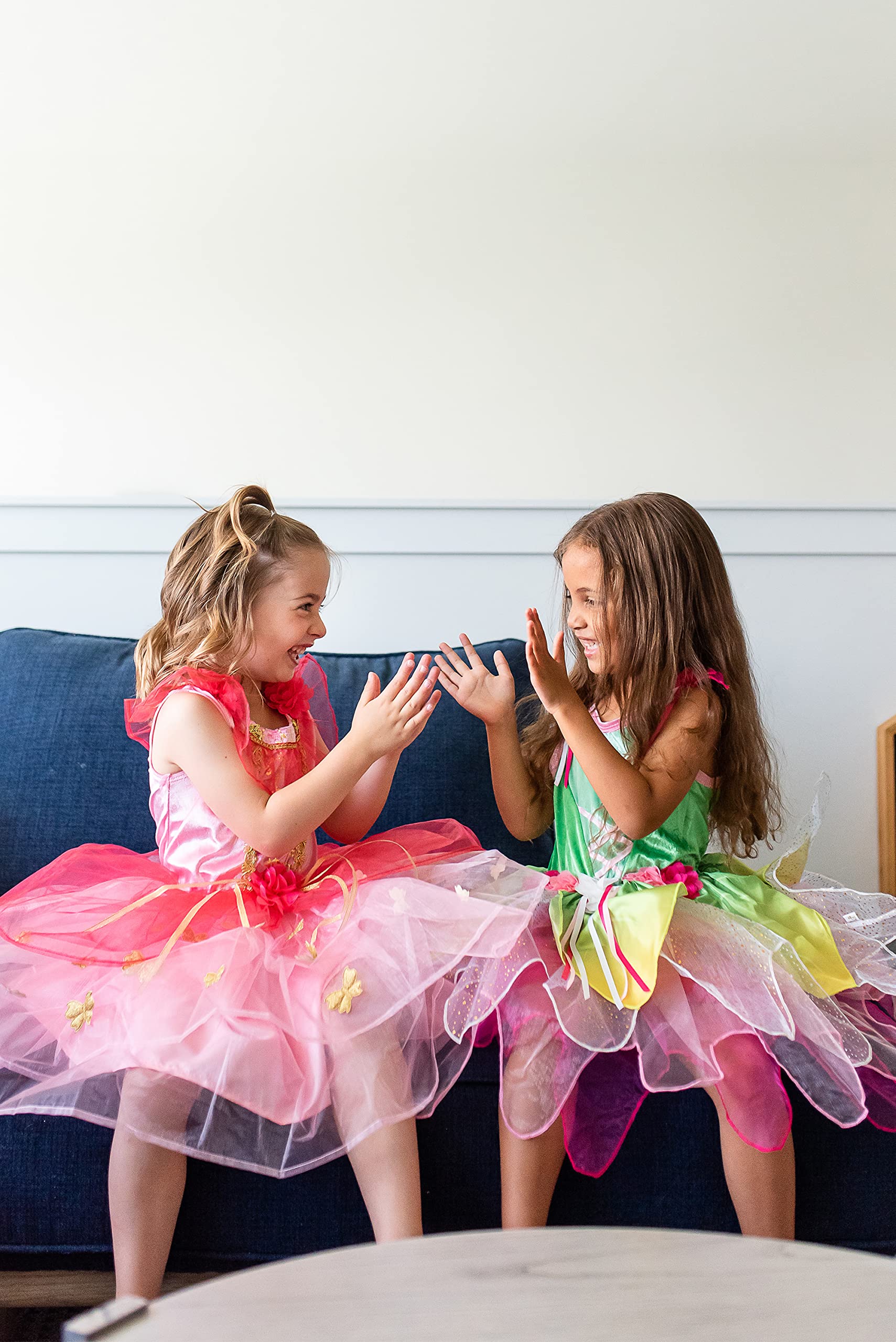Little Adventures Butterfly Fairy Dress Up Costume for Girls - Kids Pretend Play Costume for Halloween, Birthday Parties & Dress Up Fun