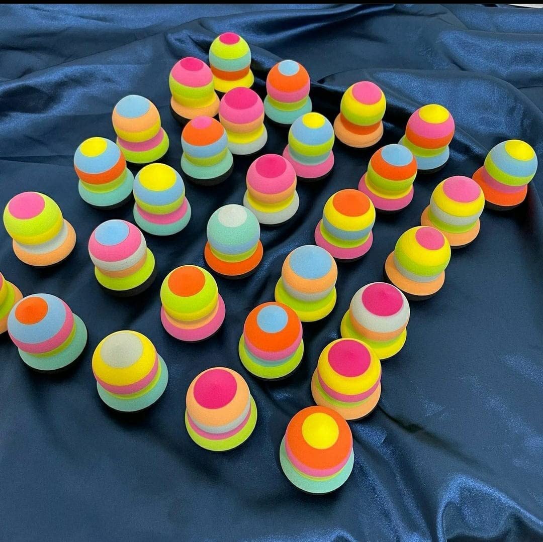 Pink Shimmer Professional Beauty Blender Sponge - Soft Makeup Blender with Storage Case for Flawless Foundation & Concealer Application | Perfect for Travel & Everyday Makeup Routine