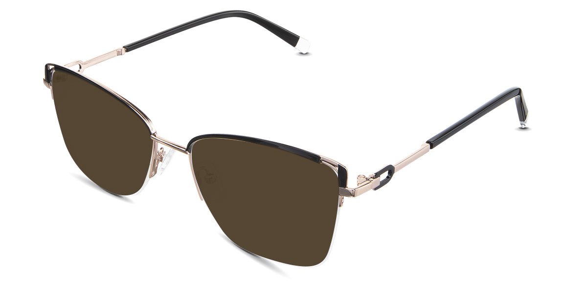 Phoebe Women's Prescription Polarized Sunglasses - UV Protection, Fashionable & Comfortable for Driving, Outdoor Activities & Daily Wear