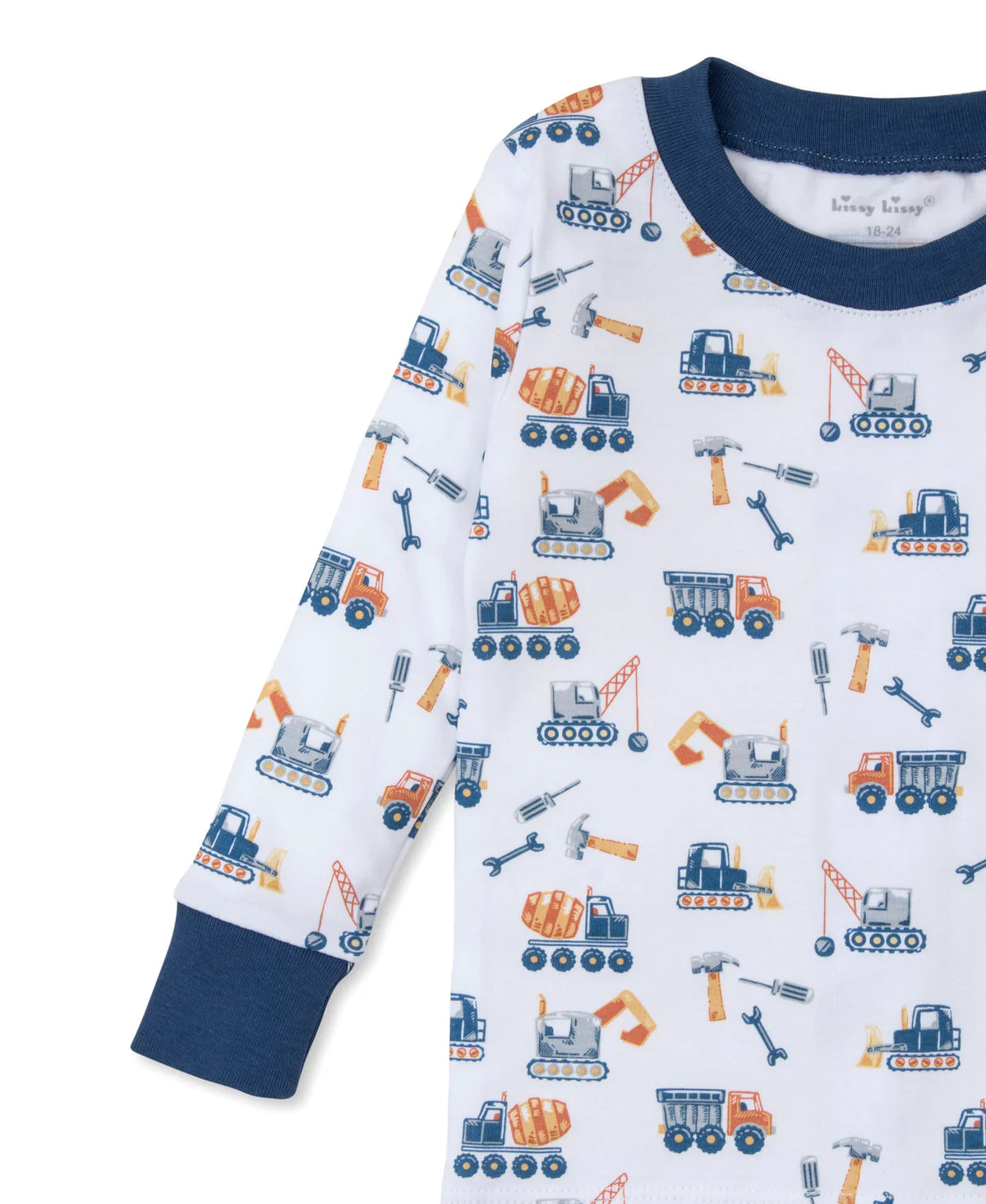 Construction Crew Pajama Set for Men - Comfortable & Durable Sleepwear - Perfect for Construction Workers, Truck Drivers & DIY Enthusiasts
