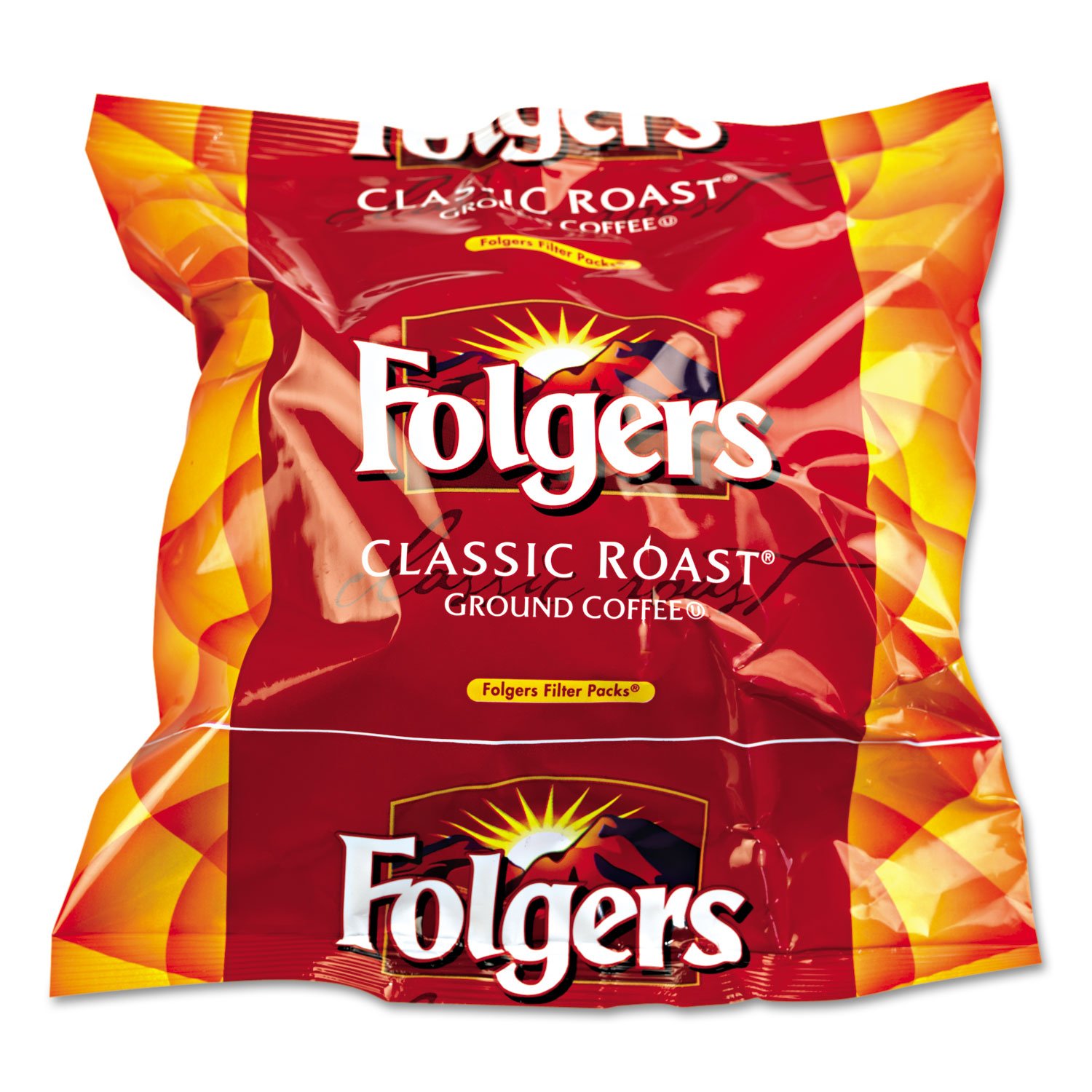 Folgers 06114 Classic Roast Coffee Filter Packs - 160 Count (0.9oz Each) for Single Serve Brewers - Perfect for Home, Office & Travel Use