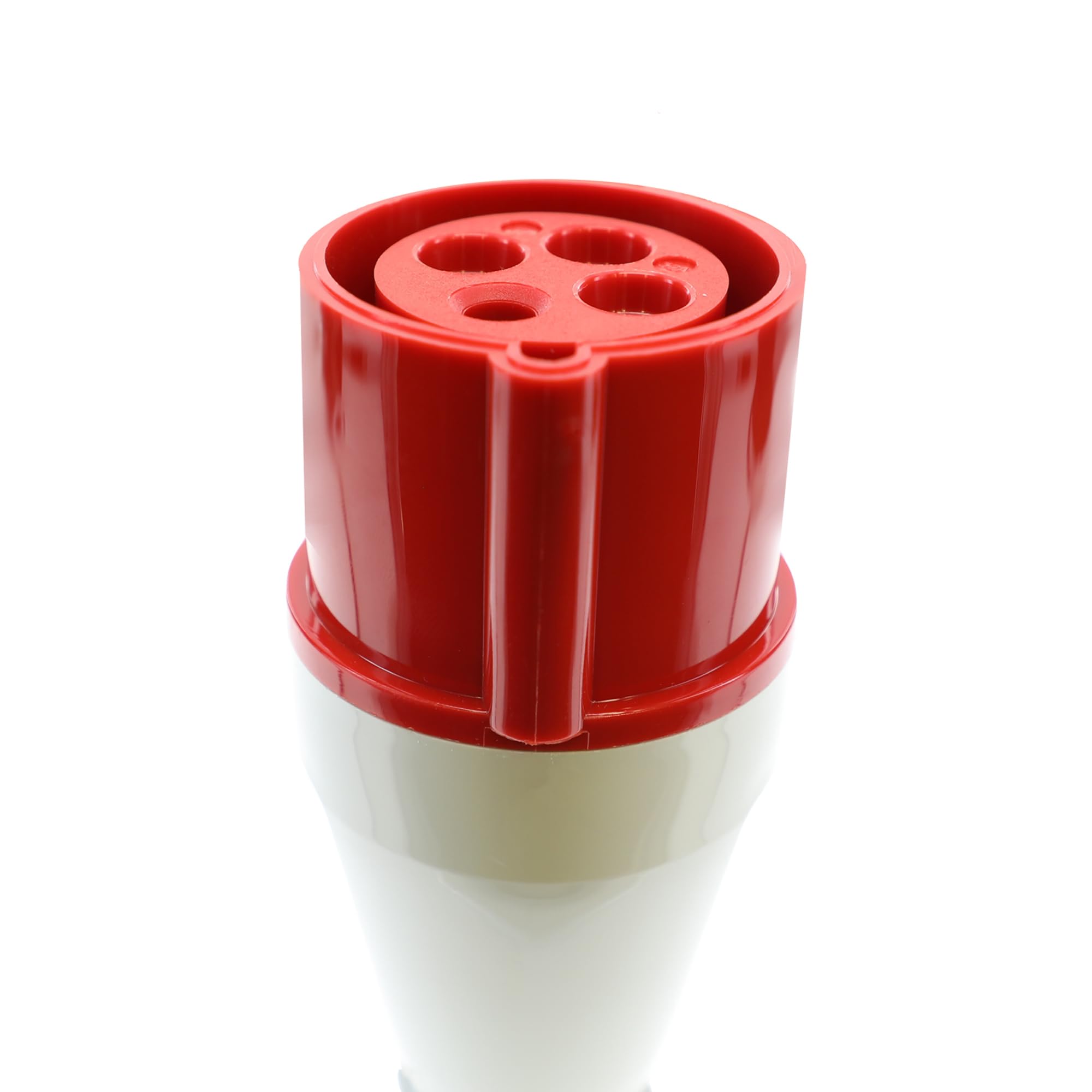 30A 4W 480V IP44 Female Pin and Sleeve Connector 332419 - Heavy Duty IEC 430C7 Power Connector for Welding Machines, Motor Generators, Compressors & Industrial Equipment