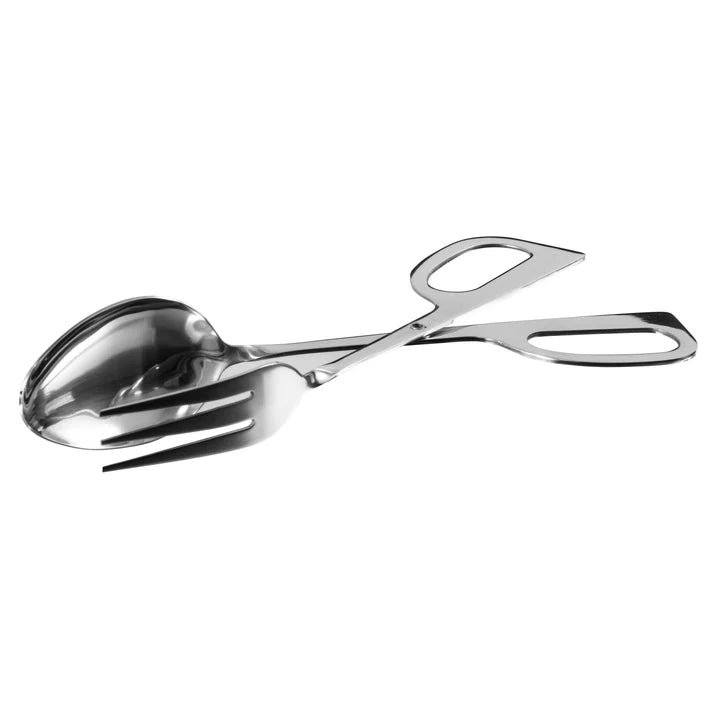 Winco 10-Piece Salad Tongs Set with Scissors, Fork & Spoon - Perfect for Kitchen, Picnics, BBQs & Buffets