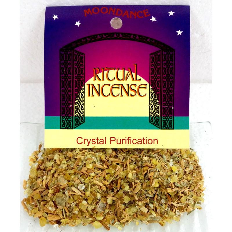 Crystal Purification Ritual Incense Mix 20g - Natural Aromatic Resin for Meditation, Yoga & Spiritual Cleansing