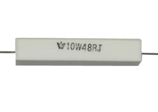 McBride MCR47 47.0 Ohm Resistor - High Precision Carbon Film Resistor for Electronics, DIY Projects, and Circuit Repair