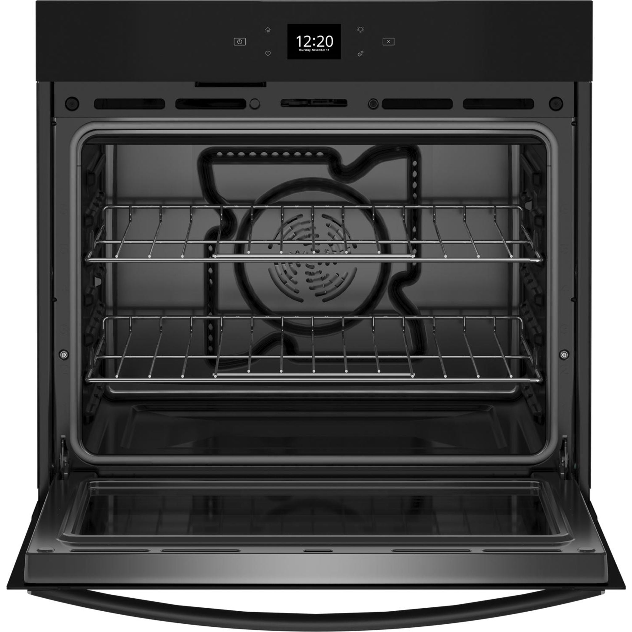 Whirlpool 27 Inch Built-In Convection Wall Oven with 5.0 Cu. Ft. Capacity - Stainless Steel (WOES5027LB) - Perfect for Baking, Roasting & Broiling in Modern Kitchens