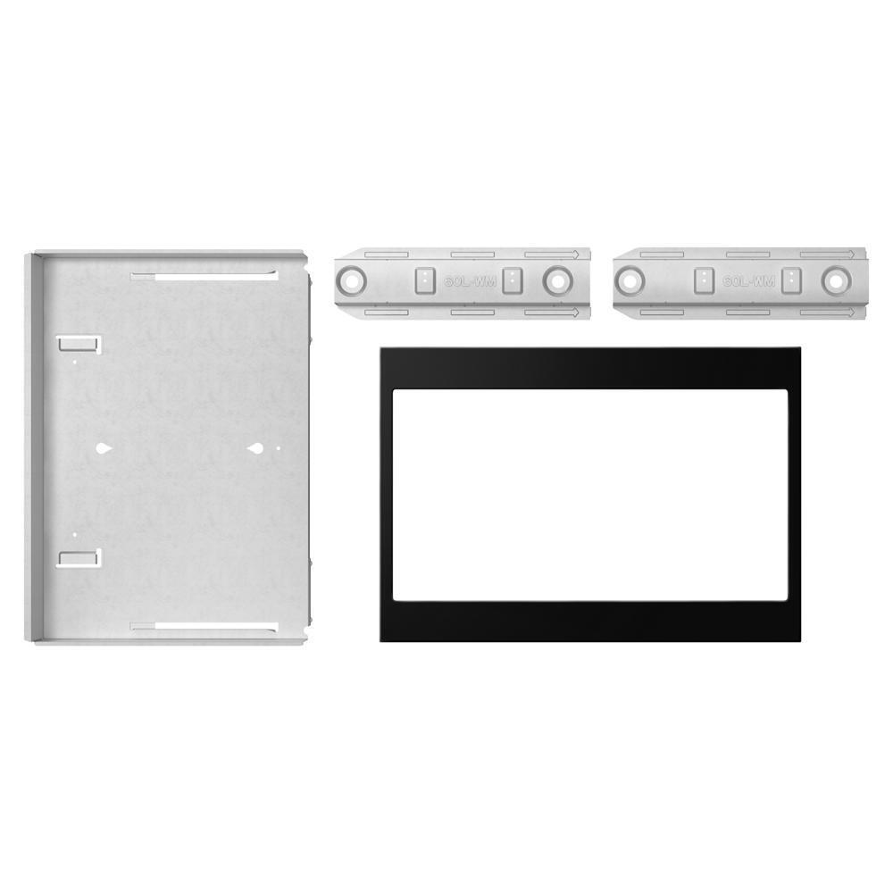 Amana MTK2227PB 27-Inch Stainless Steel Trim Kit for 2.2 Cu. Ft. Countertop Microwave - Perfect for Kitchen Remodeling & Built-In Microwave Installation