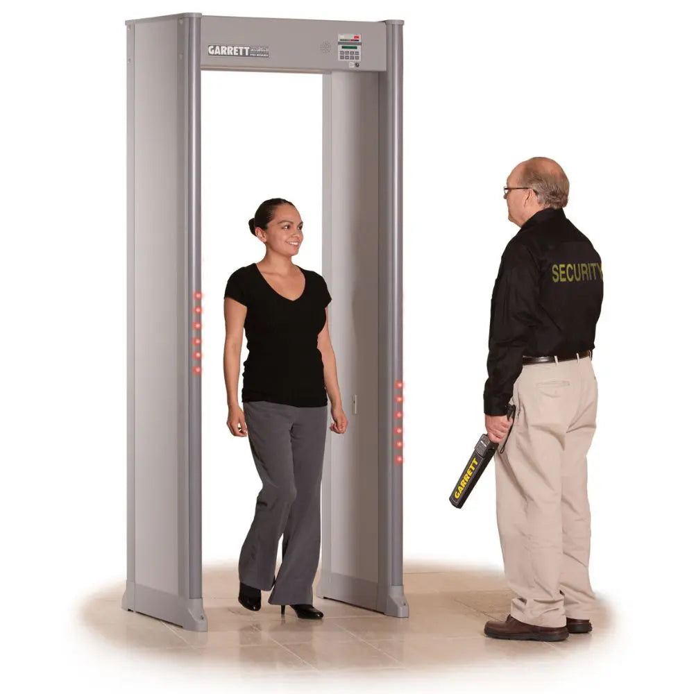 Garrett PD6500i Walk Through Metal Detector - High Security Metal Detector for Schools, Airports & Events | K12 Security Bundle (3 Unit Minimum Order) | Ideal for School Safety, Event Security & Public Building Protection