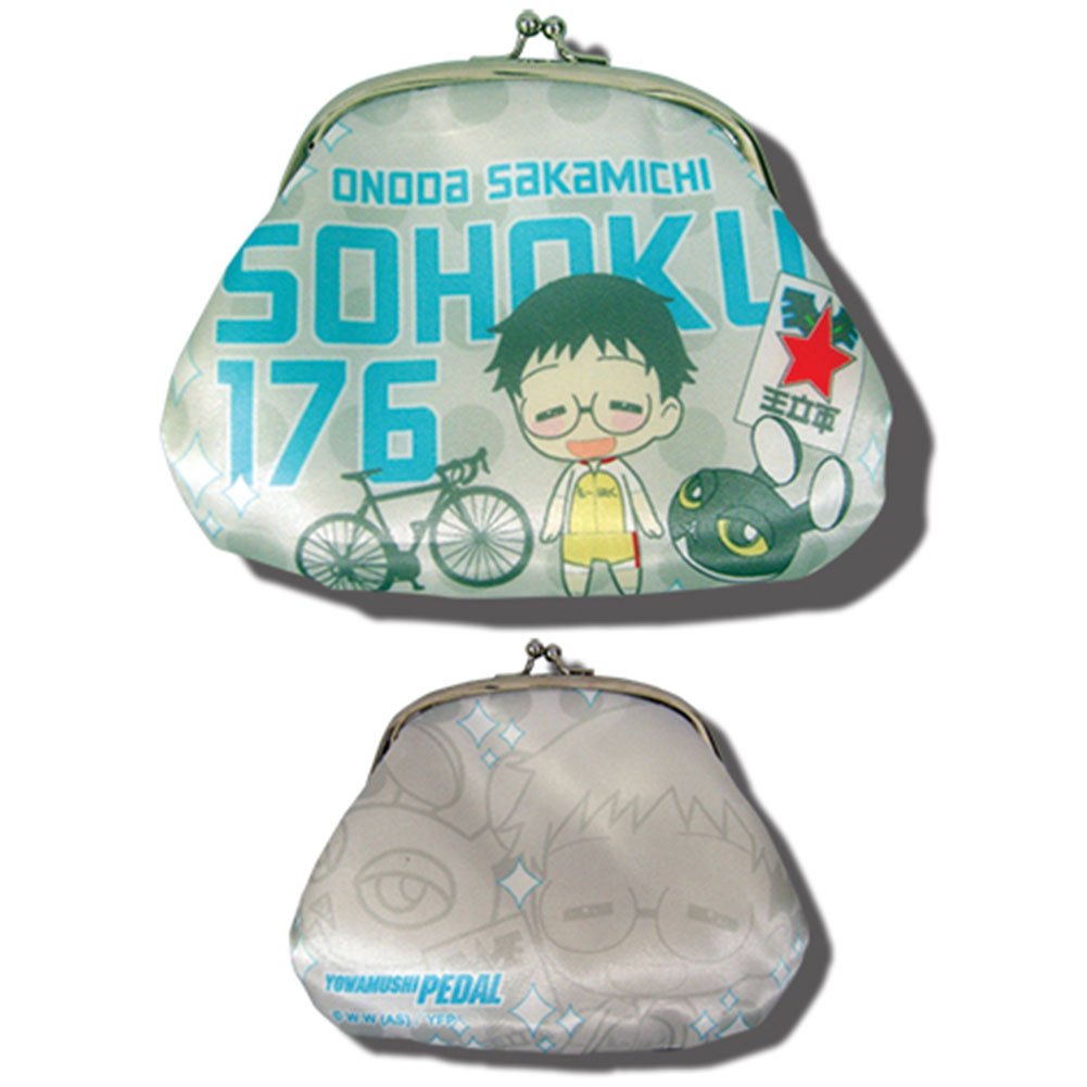 Yowamushi Pedal Anime Onoda Sakamichi SD Character Crossbody Purse Bag for Cosplay and Daily Use