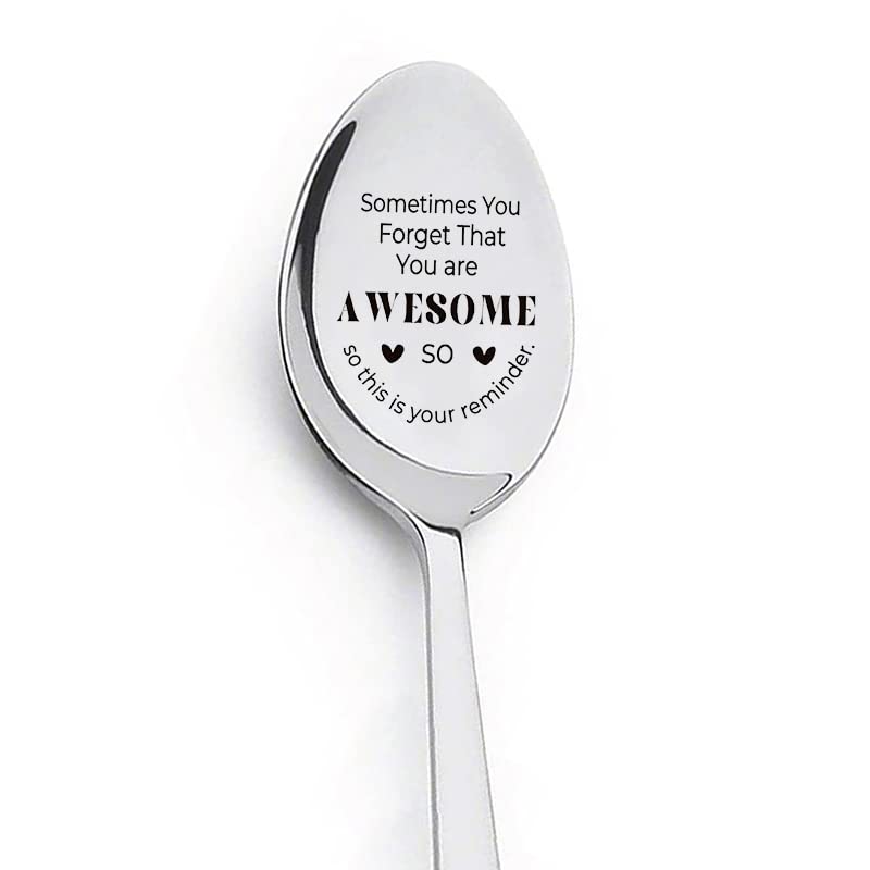 Funny Inspirational Spoon Gift for Women & Men - 