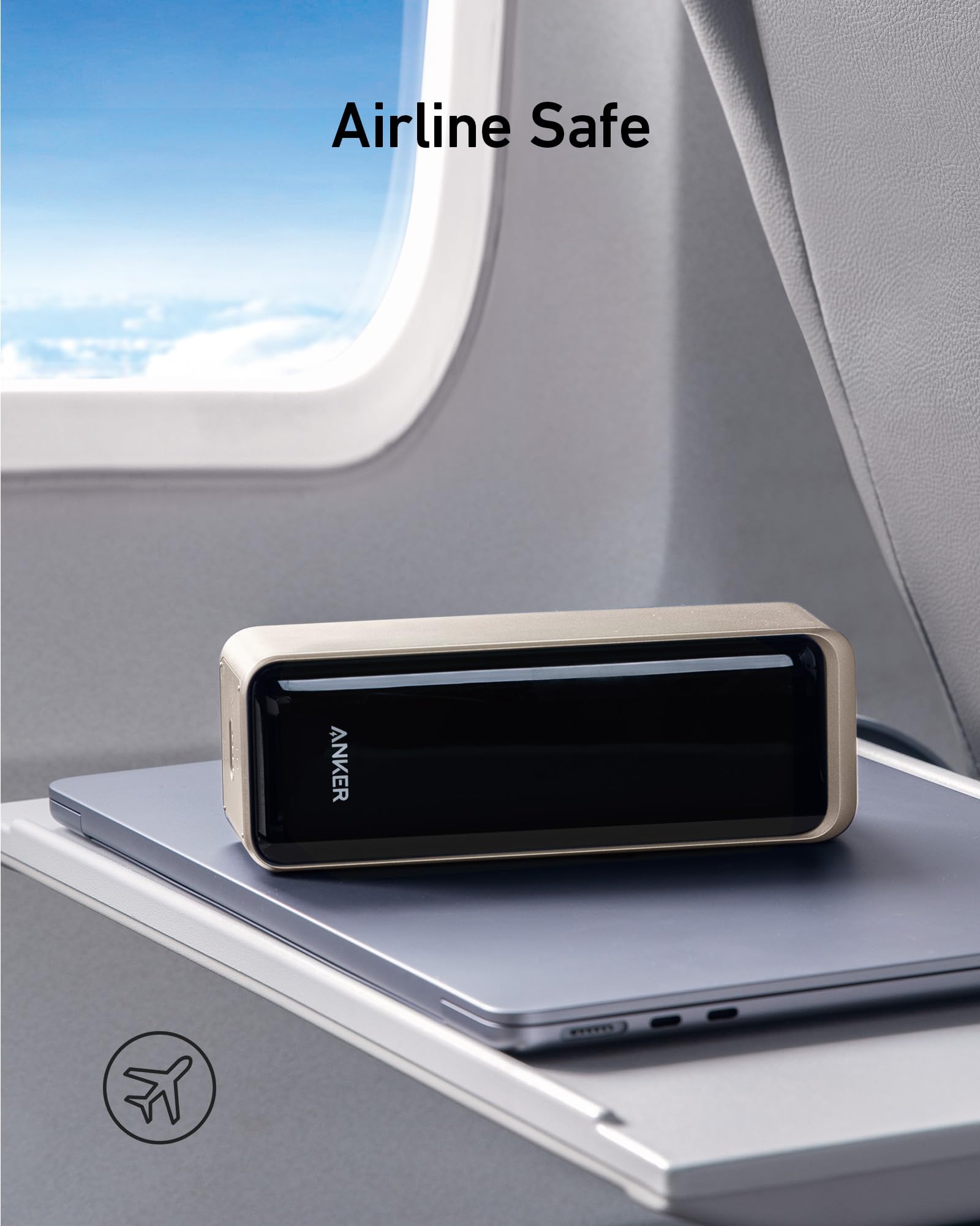 Anker Prime 27,650mAh 250W Portable Charger - 3-Port Fast Charging Power Bank for MacBook Pro/Air, iPhone 16/15/14, Samsung Galaxy - TSA Approved Travel Charger with Smart App Control | Perfect for Business Trips, Camping & Emergency Power Backup