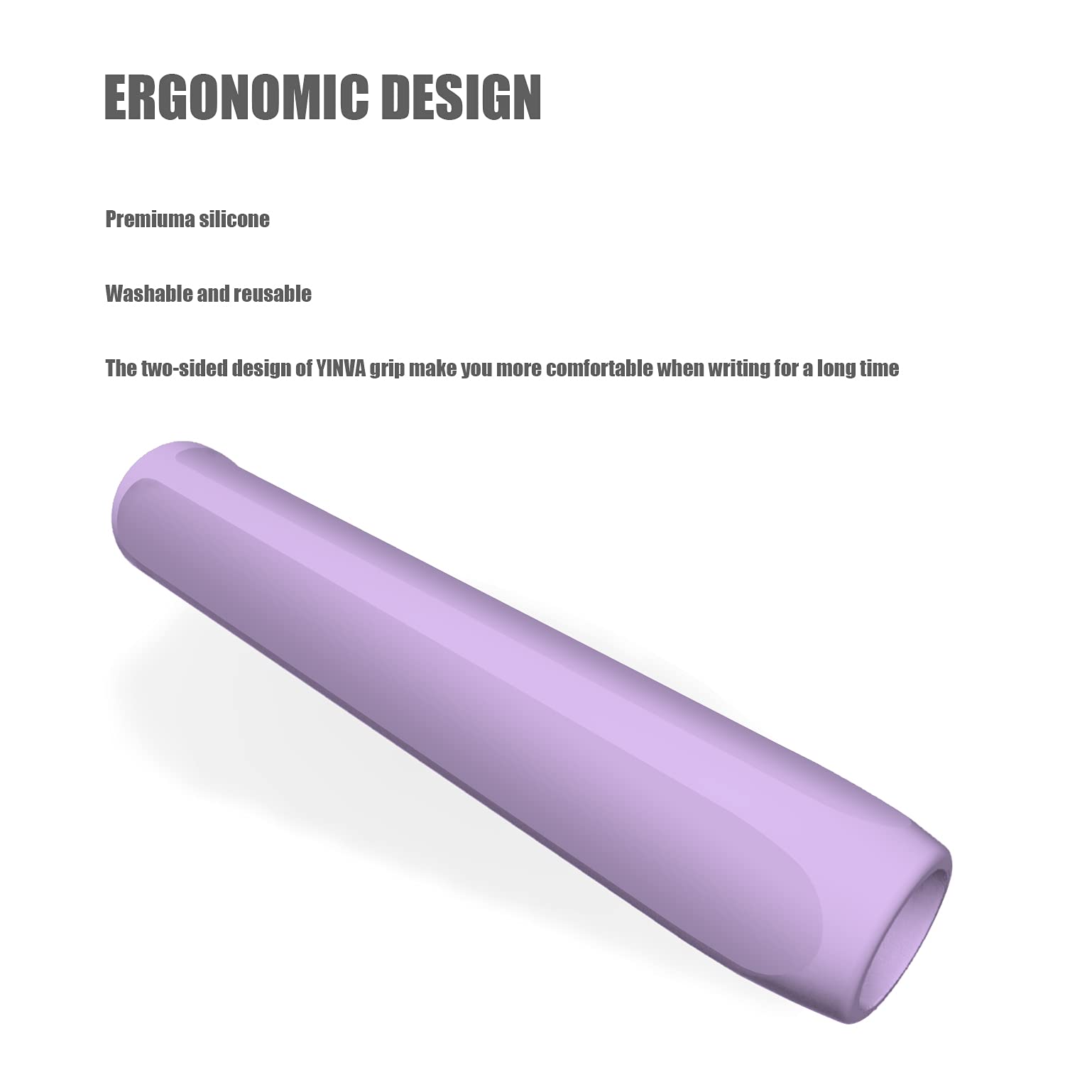YINVA Ergonomic Grip for Apple Pencil 1st Gen - Blue | iPad Drawing & Note-Taking