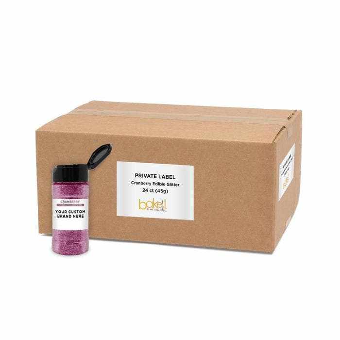 Premium Cranberry Tinker Dust® Glitter for Crafts - Private Label Bulk Glitter for DIY, Nail Art, Scrapbooking & Home Decor