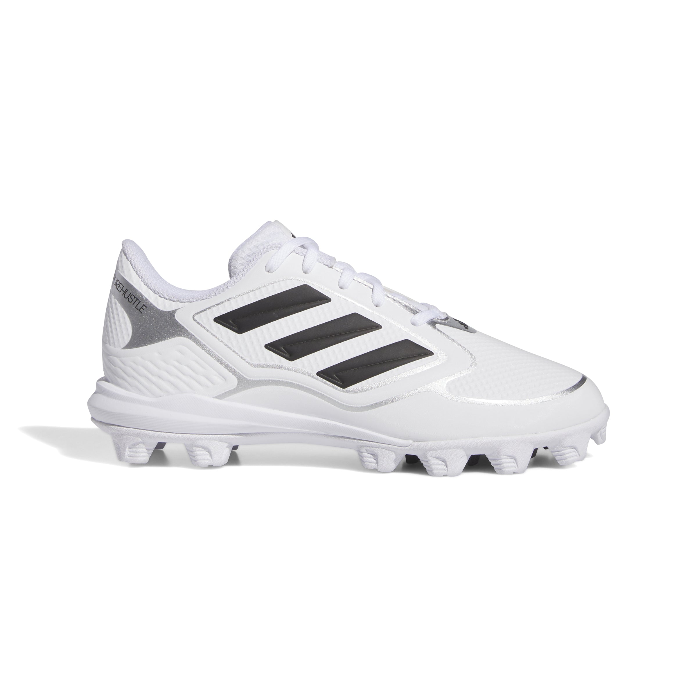 Adidas Youth PureHustle 3 Molded Cleats for Boys & Girls - Lightweight Soccer Cleats for Kids with Enhanced Traction - Perfect for Youth Soccer Games, Training & Outdoor Sports