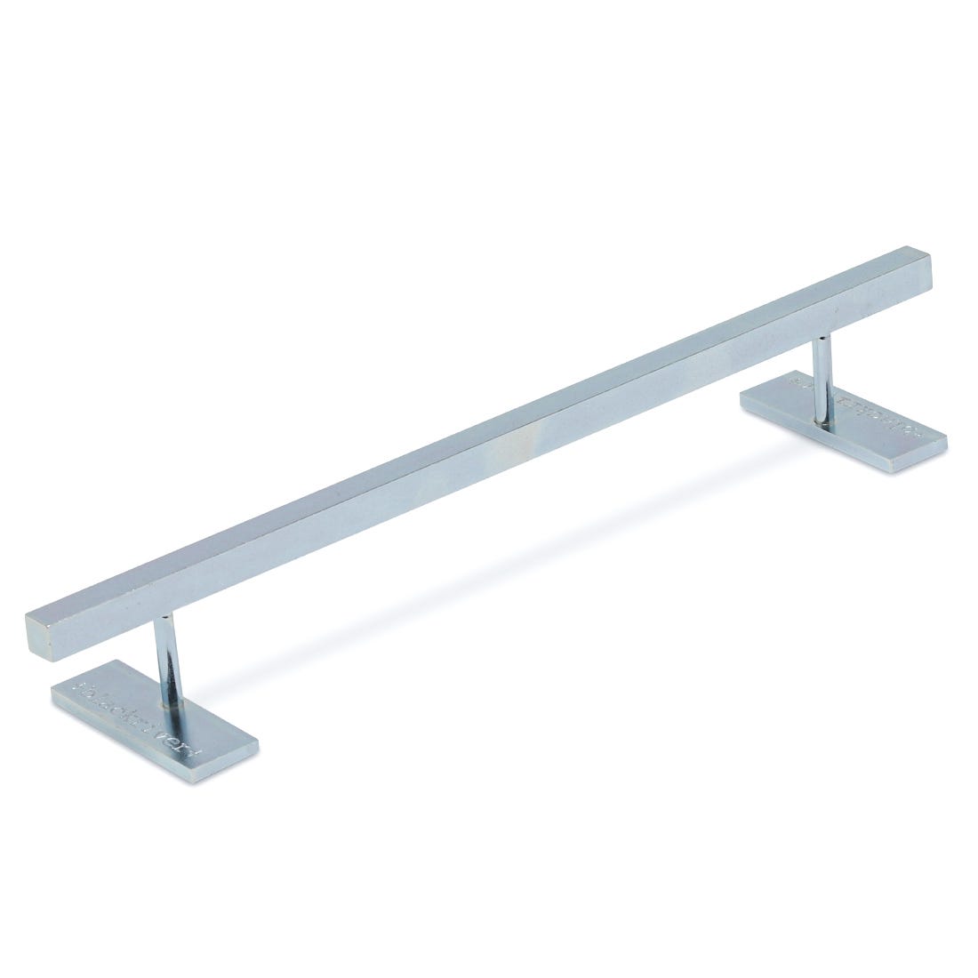 Blackriver Fingerboard Rail - Ironrail Low Square for Tech Deck & Finger Skateboarding - Perfect for Indoor Skate Tricks & Practice