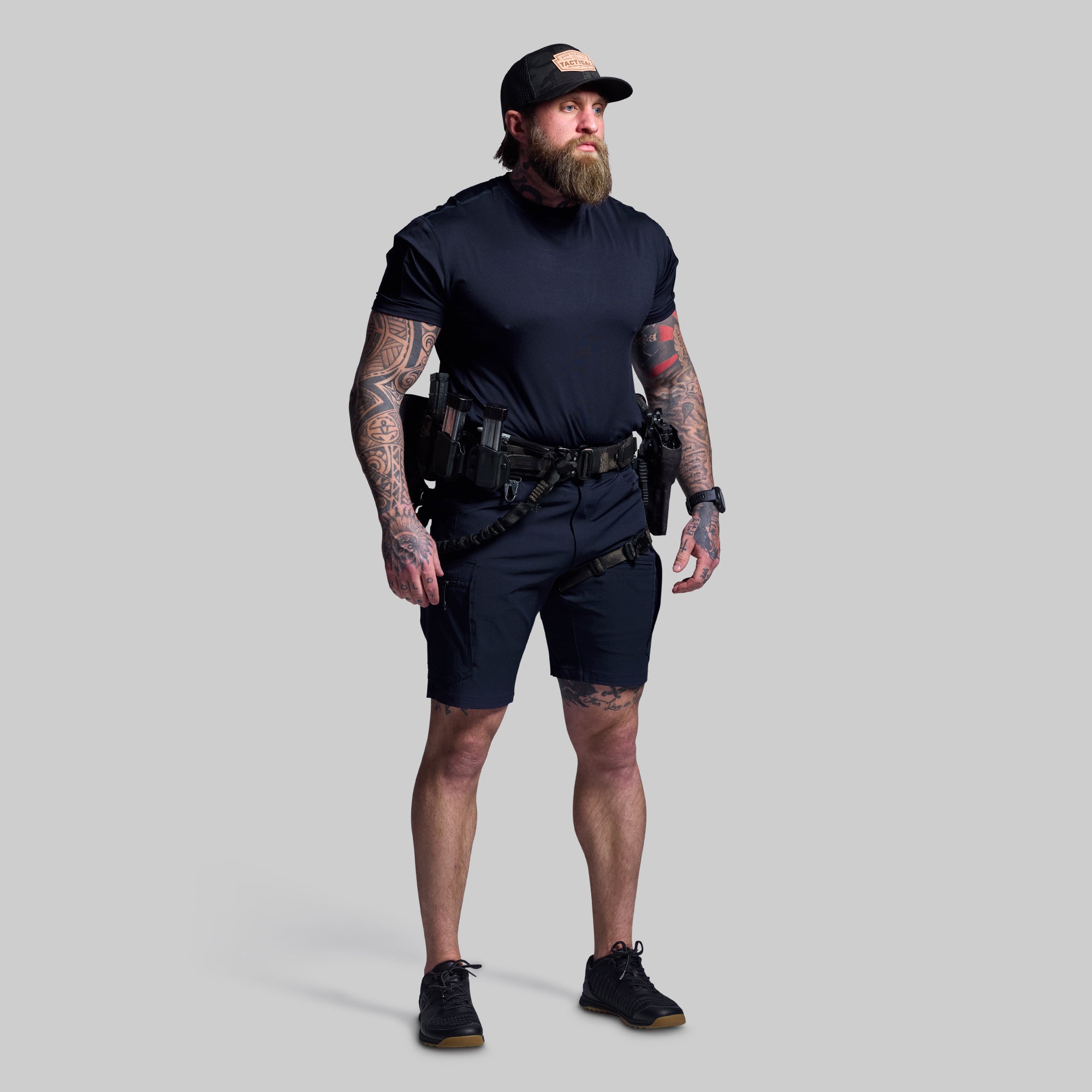 Scout Short (Police Blue) - Tactical Cargo Shorts for Men | Durable & Comfortable Outdoor Workwear | Perfect for Hiking, Camping & Police Duty