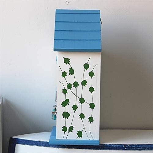 Wooden Letterbox with Lock - Secure Indoor Mail Drop Box for Letters & Parcels - Creative Home & Office Mailbox Solution for Apartments, Houses & Businesses