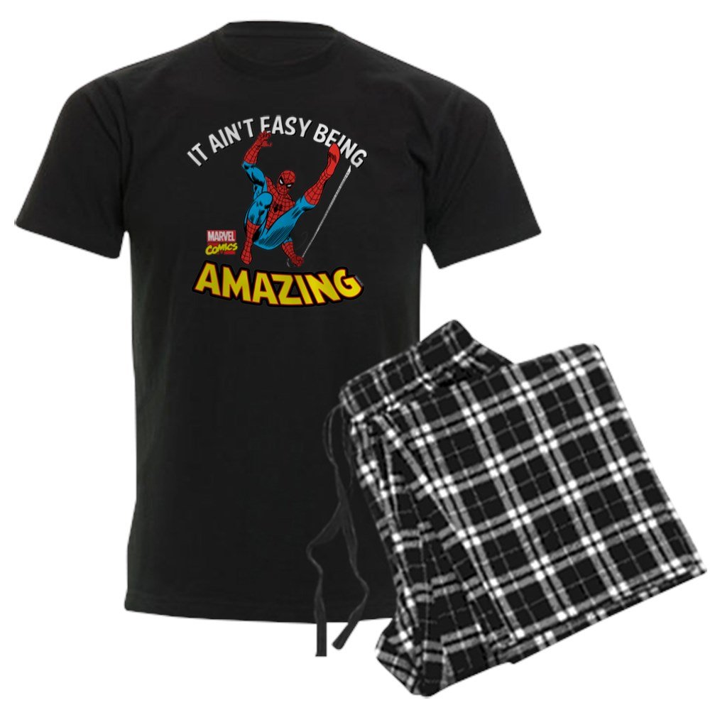 Spider-Man Amazing Pajama Set for Men & Women - Superhero Sleepwear for Marvel Fans - Perfect for Halloween, Cosplay & Lounge Wear