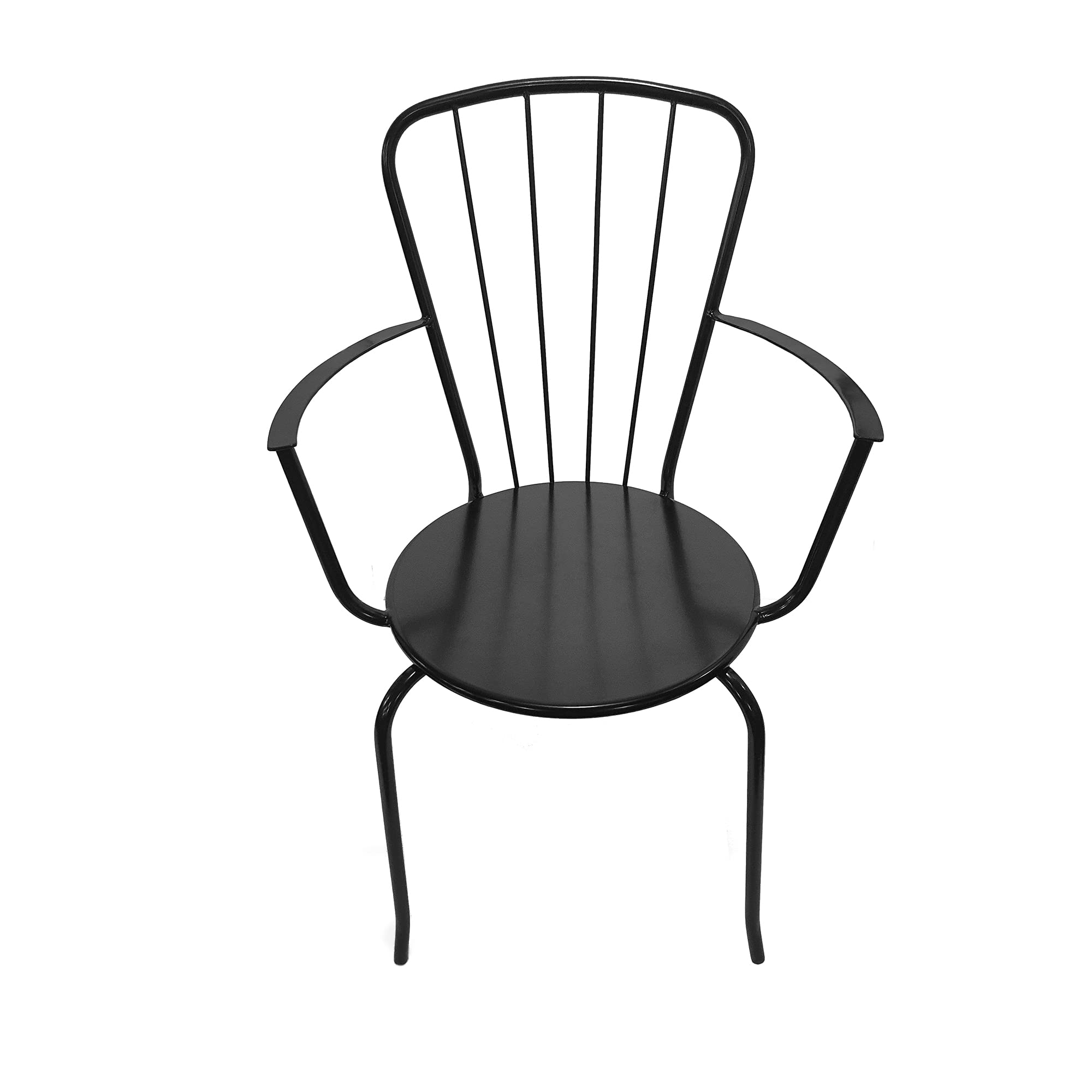 TK Classics 2DSC-70245-D913 Set of 2 Modern Black Dining Chairs - Sturdy Wooden Frame & Comfortable Upholstered Seat - Perfect for Kitchen, Dining Room or Breakfast Nook