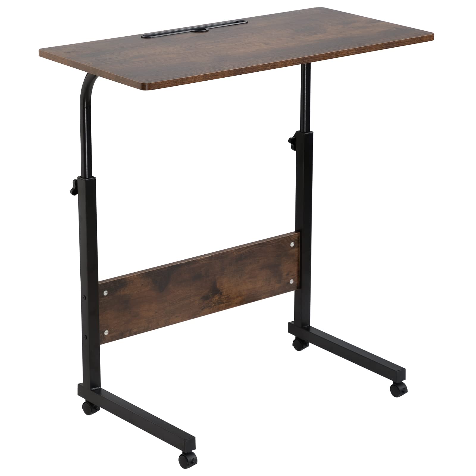 Hadulcet Adjustable Mobile Laptop Desk Cart - 31.5