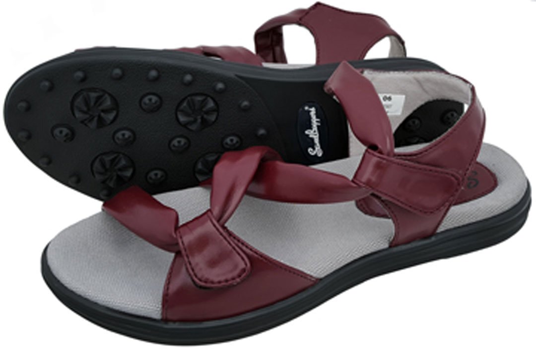 **Women's Golf Sandals - Comfortable & Stylish Sandbaggers Grace for Walking & Golfing - Perfect for On-Course & Casual Wear**