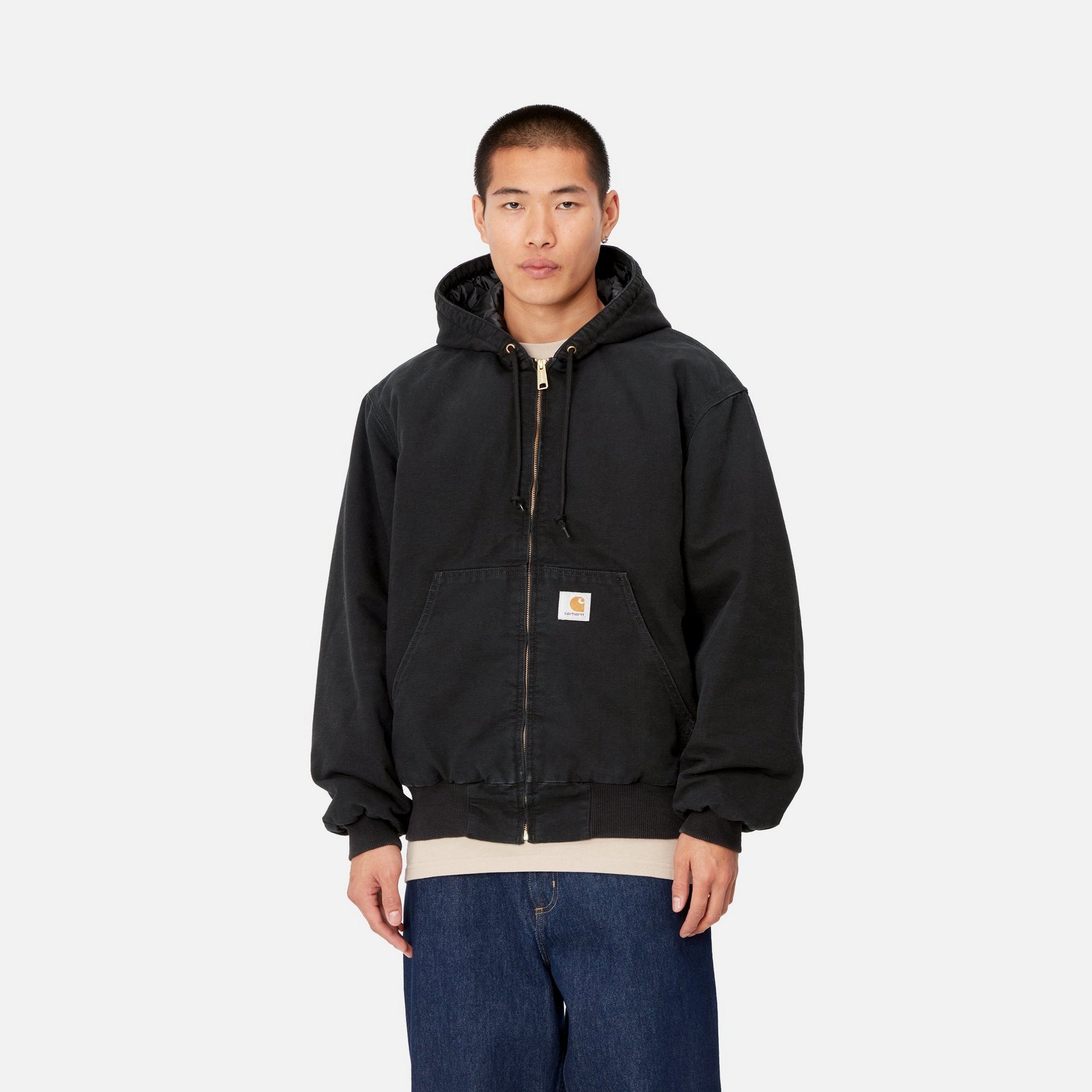 OG Active Jacket - Winter Waterproof Windbreaker for Men & Women | Black Aged Canvas Outdoor Jacket | Hiking, Camping, Snow Sports & Urban Fashion
