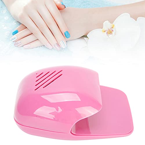 Professional Portable Electric Nail Polish Dryer Fan - Compact Fast-Drying Nail Art Blower for Women, Home, Salon & Travel (Pink) | Perfect for Manicures, Pedicures, Gel Polish & Nail Art at Parties & On-The-Go