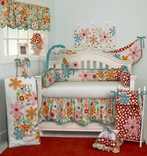 Cotton Tale Designs 7-Piece Lizzie Bedding Set - Soft & Breathable Cotton Queen Size Comforter Set with Pillowcases - Perfect for Cozy Bedrooms & Guest Rooms