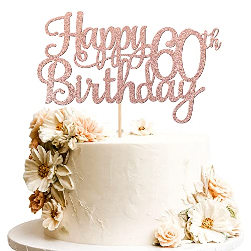 Rose Gold 60th