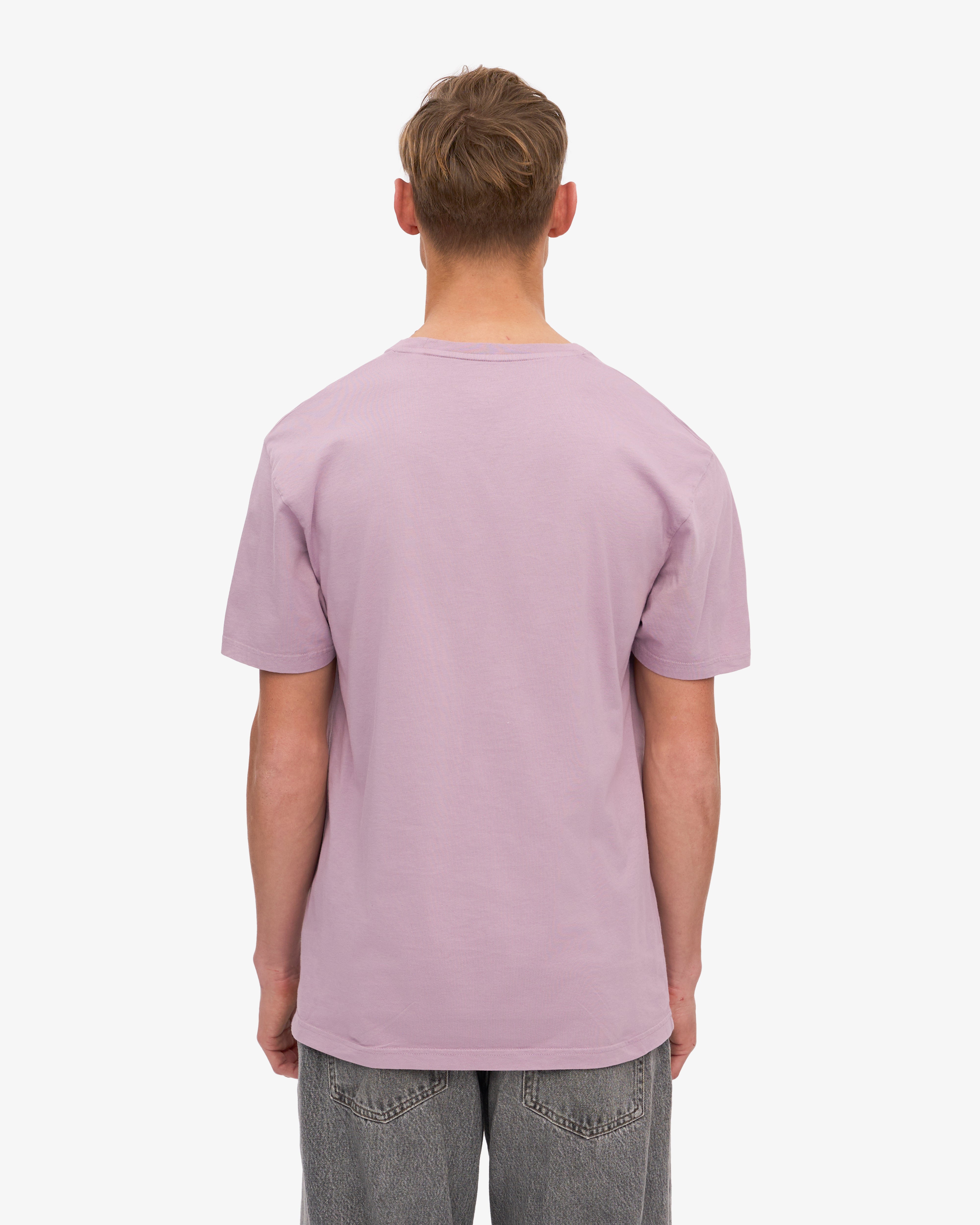 Classic Organic Cotton T-Shirt for Women - Soft & Comfortable Pearly Purple Tee - Perfect for Casual Wear, Yoga & Everyday Outfits