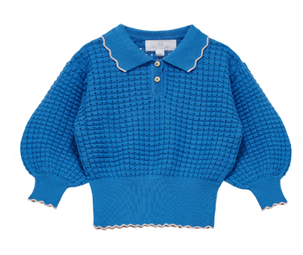 CERA UNA VOLTA Audrey Pullover Sweater for Girls (Ages 12-16 Years) - Cozy Winter Knitwear for School & Casual Outfits