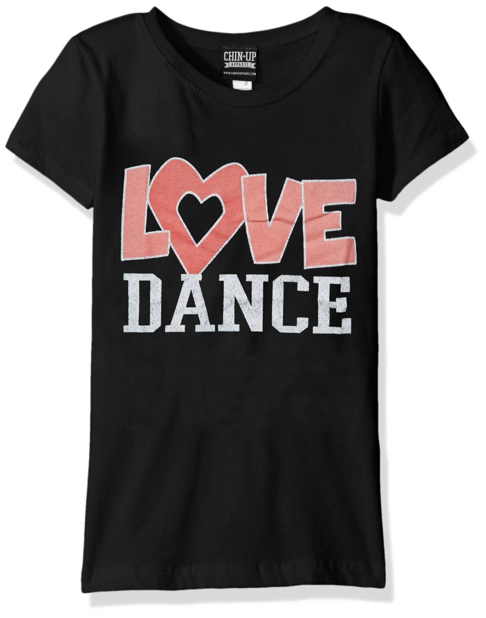 Fifth Sun Girls' Dance Inspired Graphic T-Shirt - Cute & Comfortable Cotton Tee for Toddler & Little Girls - Perfect for Dance Classes, Playdates & Everyday Wear