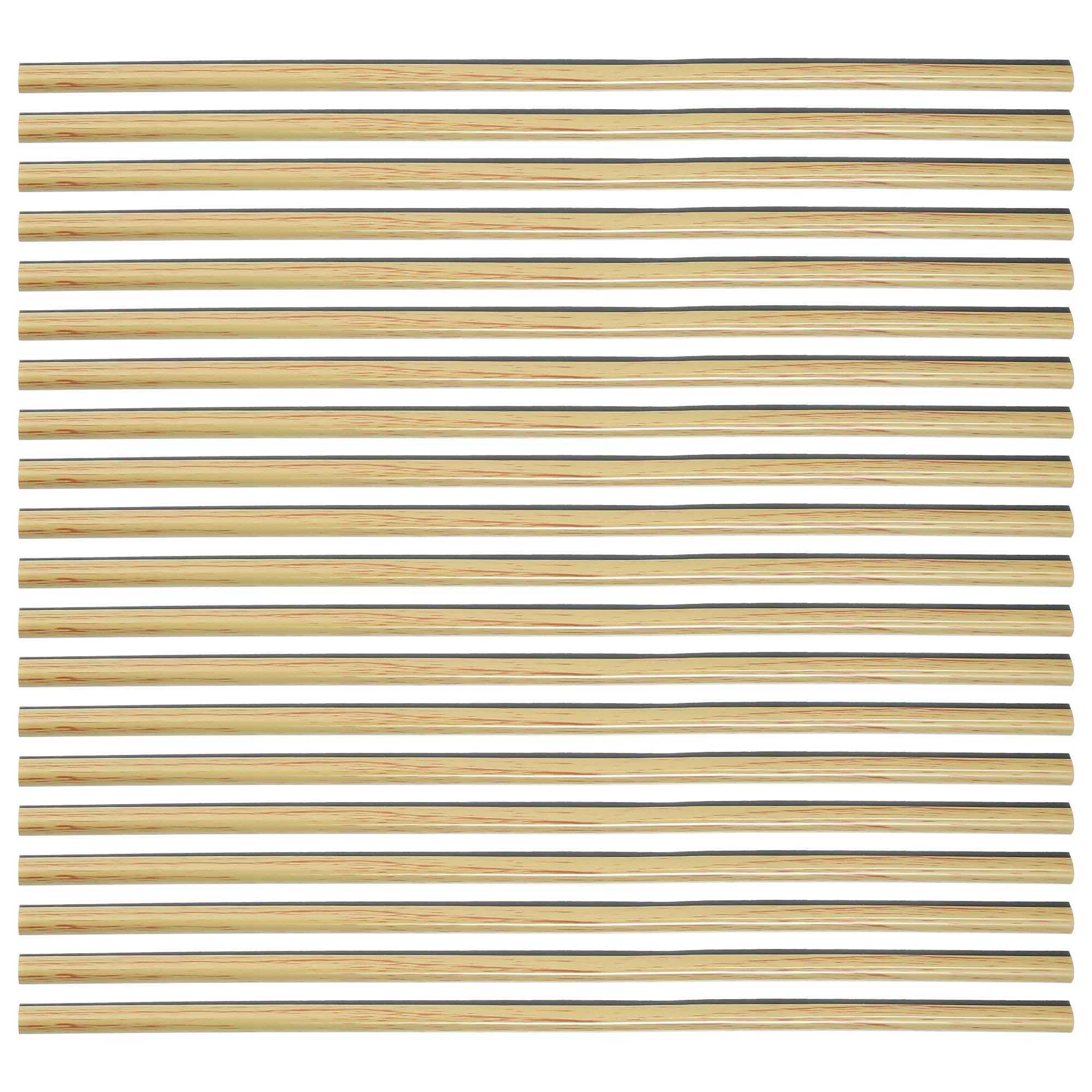 X AUTOHAUX 20-Piece Car Air Vent Decor Strips - Universal Fit for Straight Car Vents, Brown Interior Accessories - Perfect for Customizing & Protecting Your Vehicle's Dashboard Vents