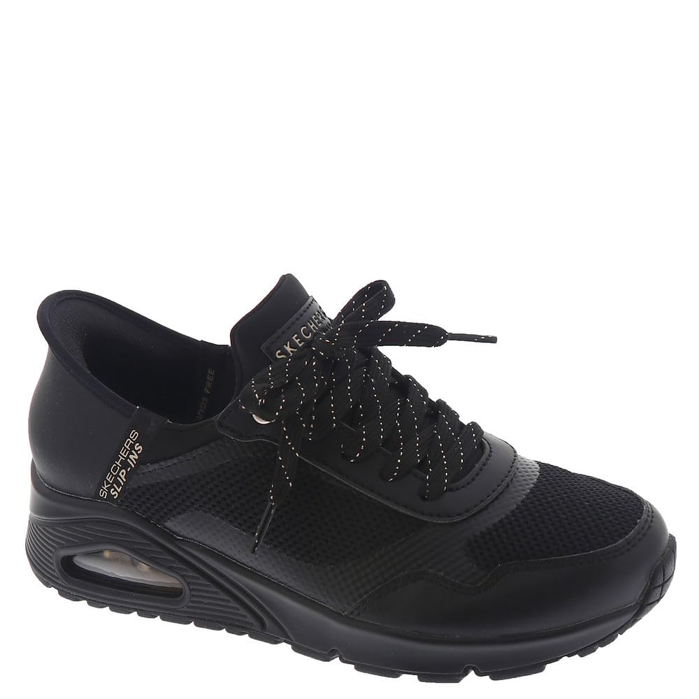 Skechers Street Uno Slip-On Sneakers for Women - Comfortable Air Cushioned Walking Shoes | Perfect for Casual Wear, Travel & Everyday Use