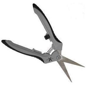 Piranha Pruning Shears - Professional Straight Stainless Steel Blade Garden Scissors for Trimming Plants, Flowers, and Bonsai Trees - Ideal for Gardening, Landscaping, and Floral Arrangements