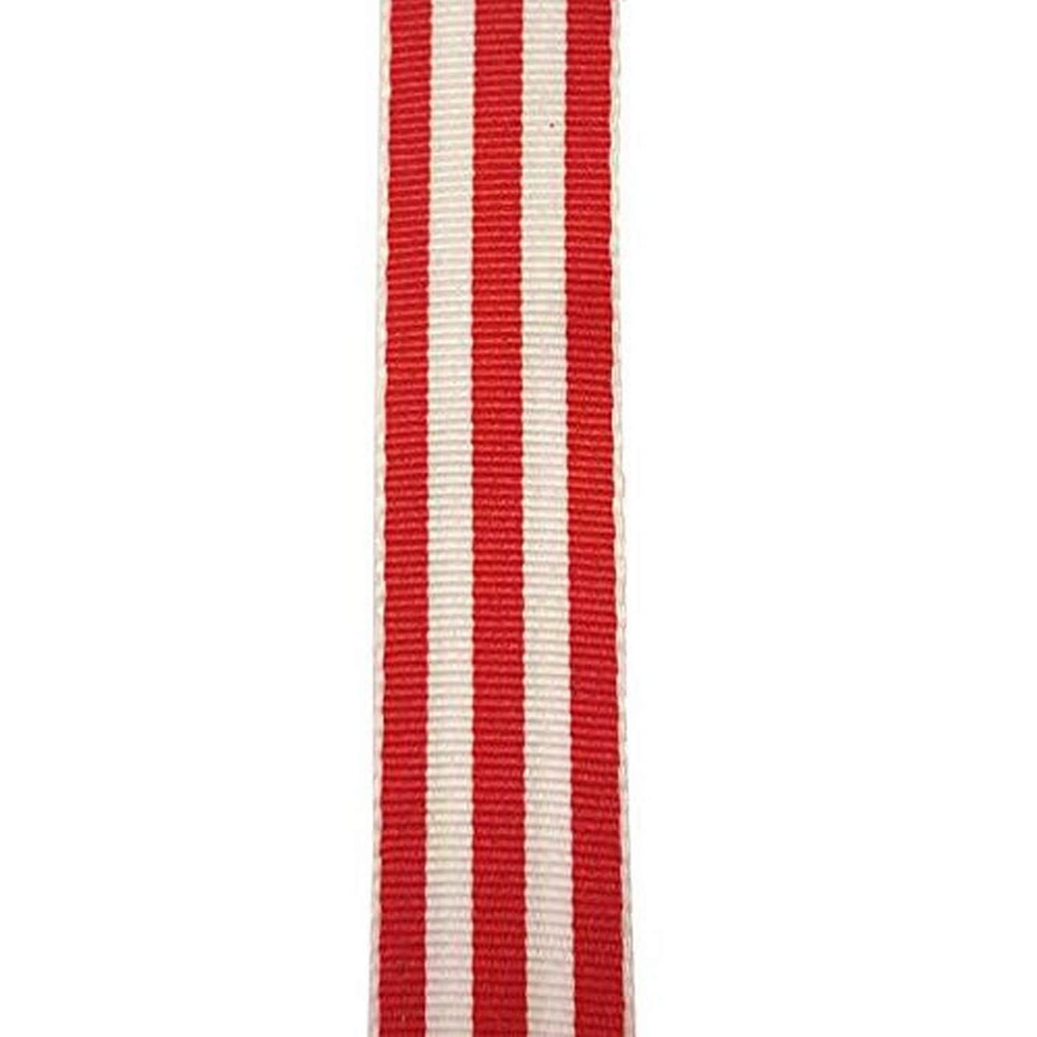 Berwick Offray Carnival Grosgrain Ribbon - 7/8 Inch Wide x 25 Yards - Vibrant Red Craft Ribbon for Gift Wrapping, DIY Projects & Party Decorations